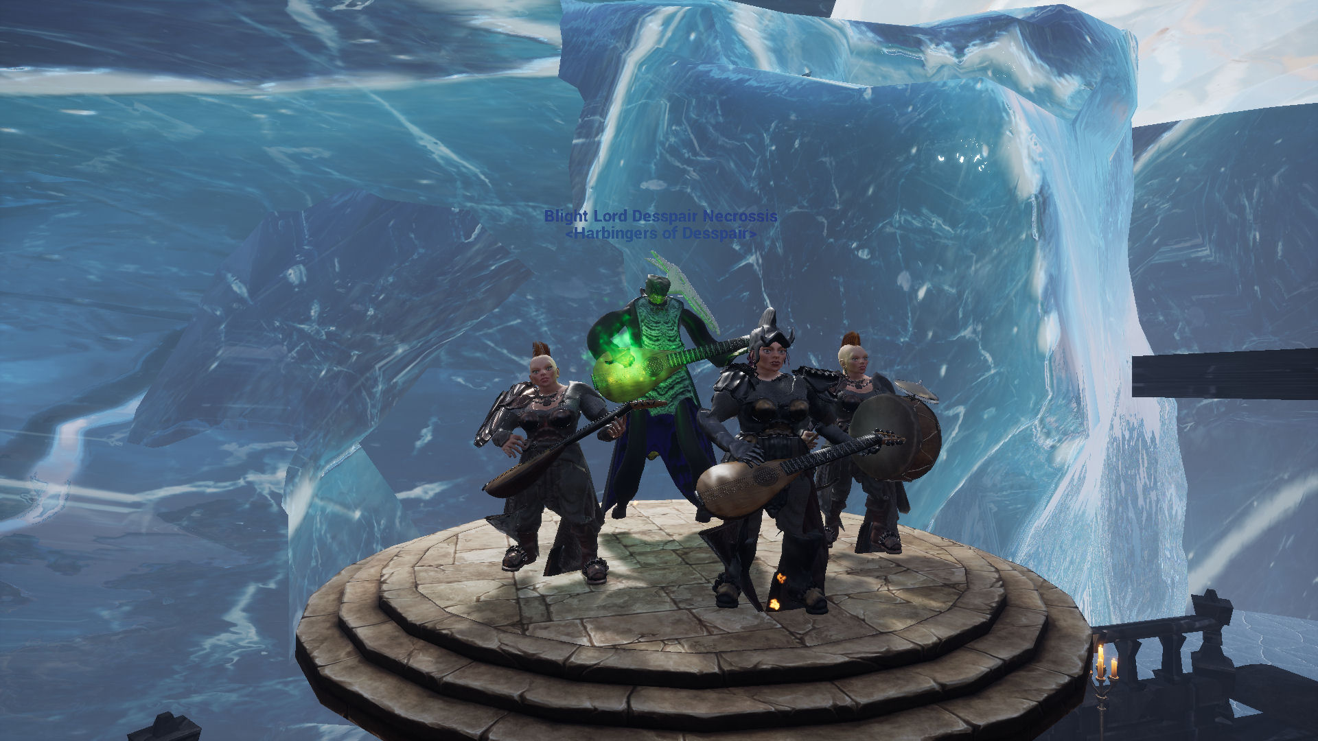 In-game event action from Harbingers of Desspair